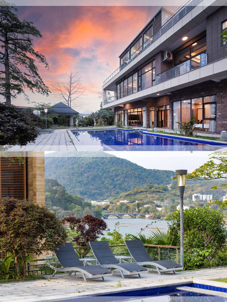 【山顶湖景全套房】泳池温泉千平墅10房14床【2-4】