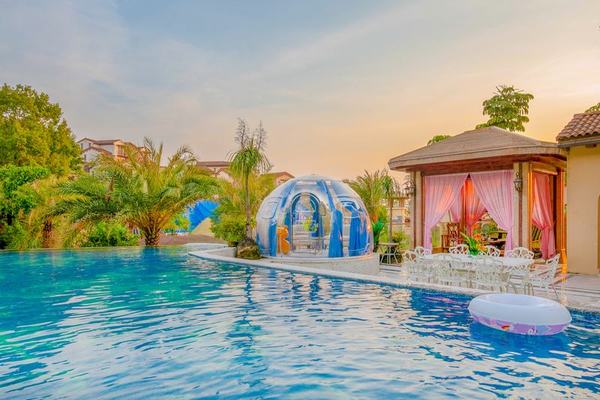 7 &nbsp;&nbsp;惠州南昆山养生谷7房14床泡泡屋玻璃泳池多功能【T1-702】